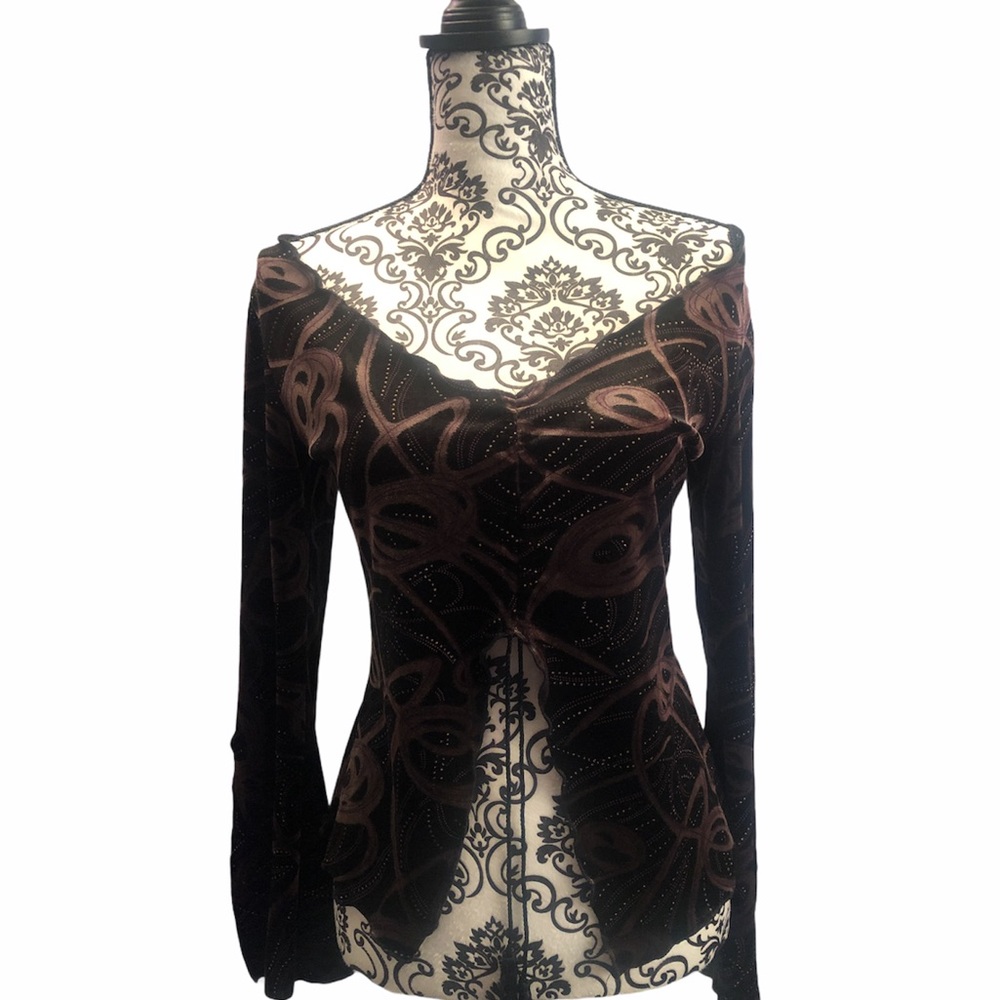 Velvet Bell sleeve top